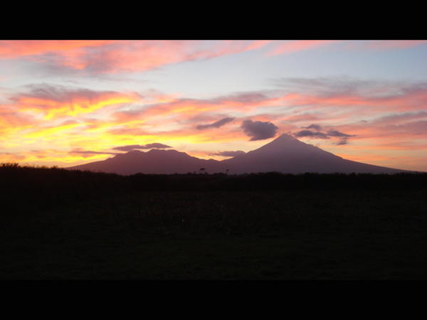 Mt Taranaki Sunset