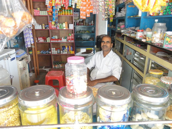 Habeeb in his shop