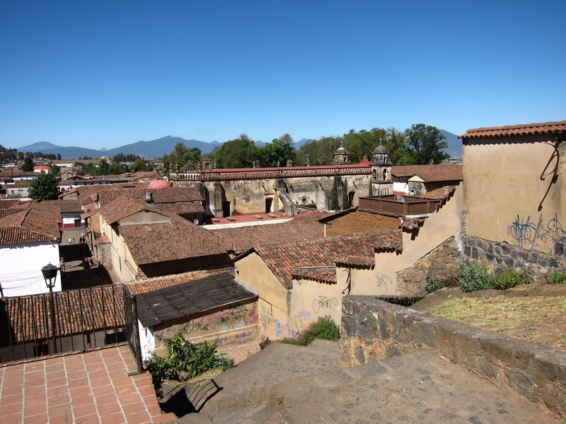 Blick über die Altstadt Pátzcuaros