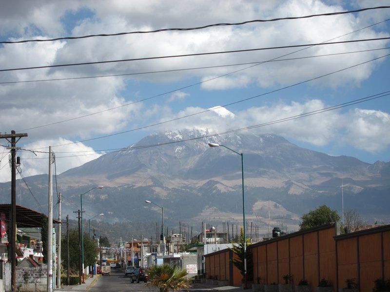 10 Der Pico de Orizaba aus der Ferne