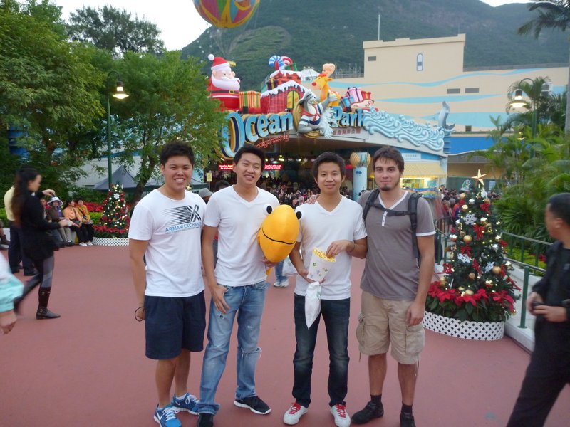 Ocean Park with the guys
