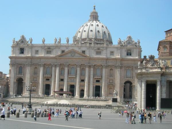 outside st peter's