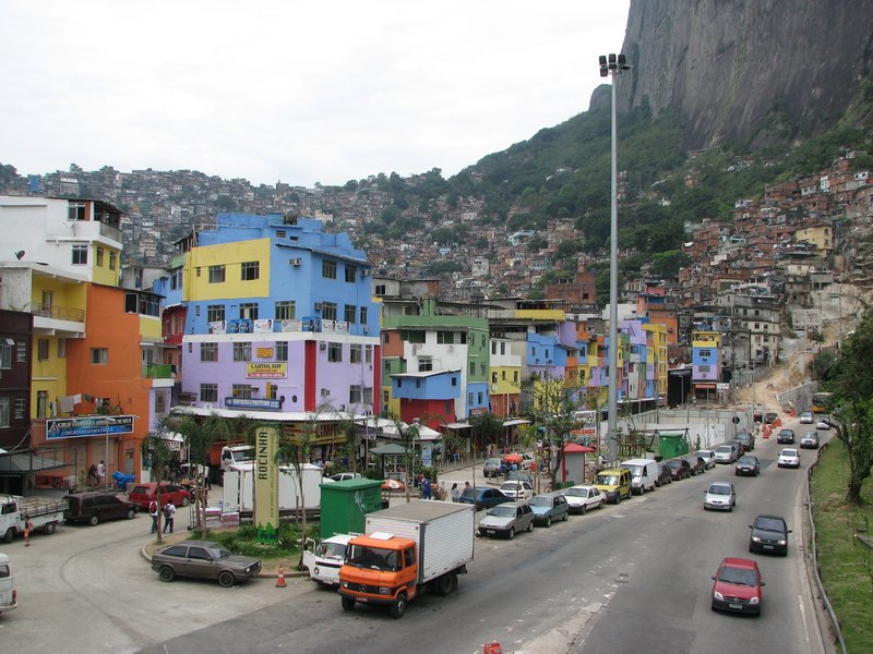Enterance to the Favela