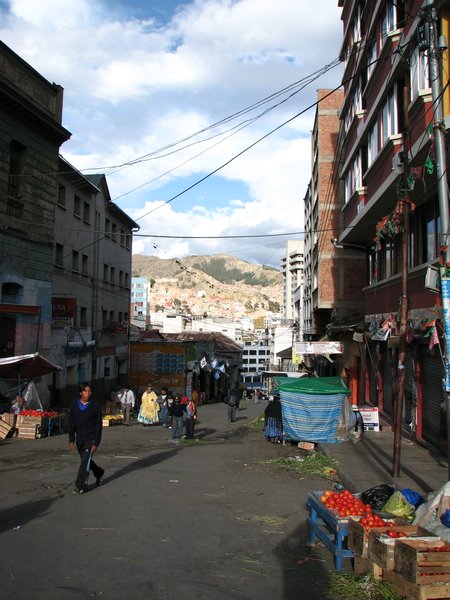 Streets of La Paz