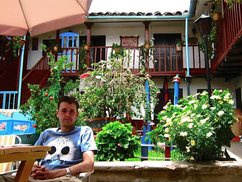 Sam at the Yanapaay hostel