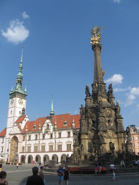 Olomouc town square