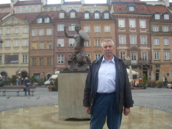 In downtown Warsaw