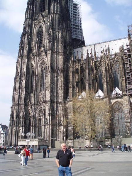 Pete at the Dom Cathedral