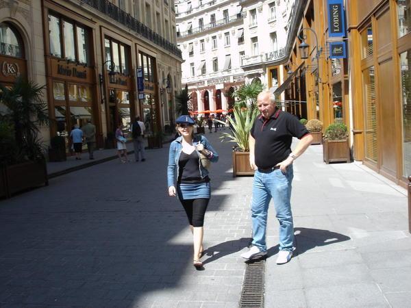 Nicole and Pete in Paris