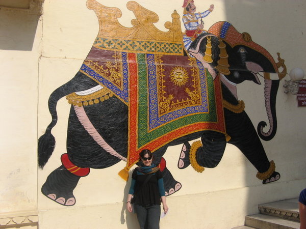 Elephant at the palace