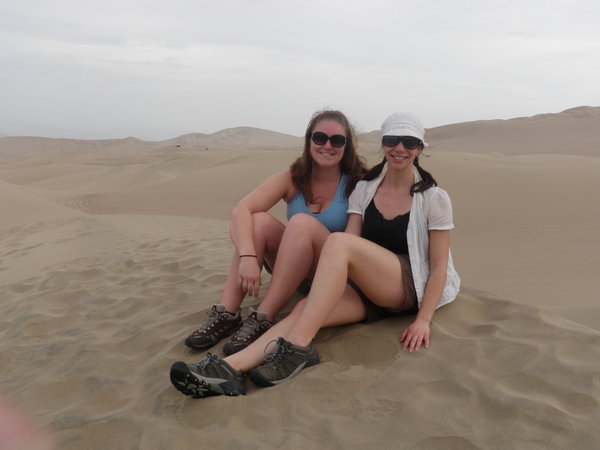 On the sand dunes