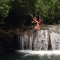 Waterfall jumping!