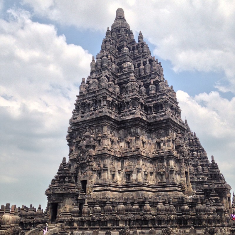 Part of the Prambanan Hindu temple complex