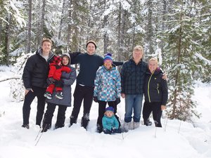 My amazing family in Whistler