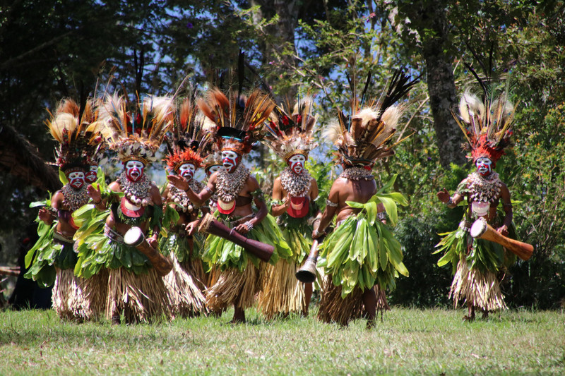 Tribal dance group