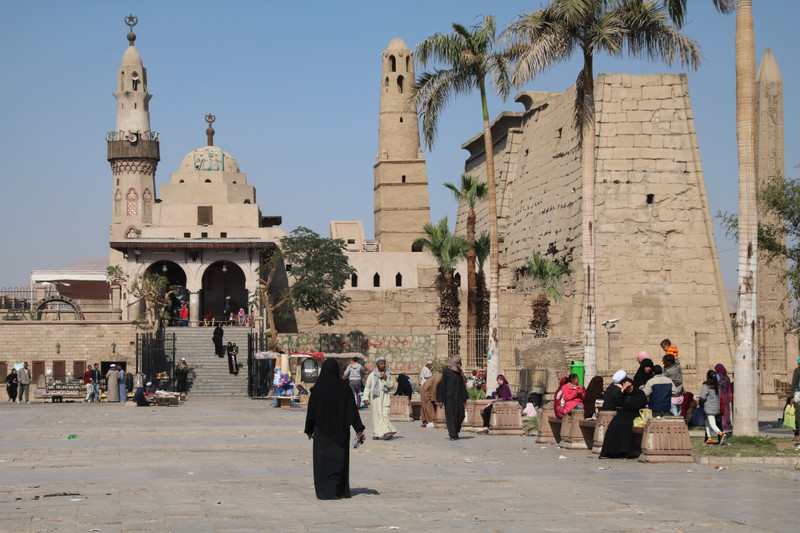 Luxor mosque and temple