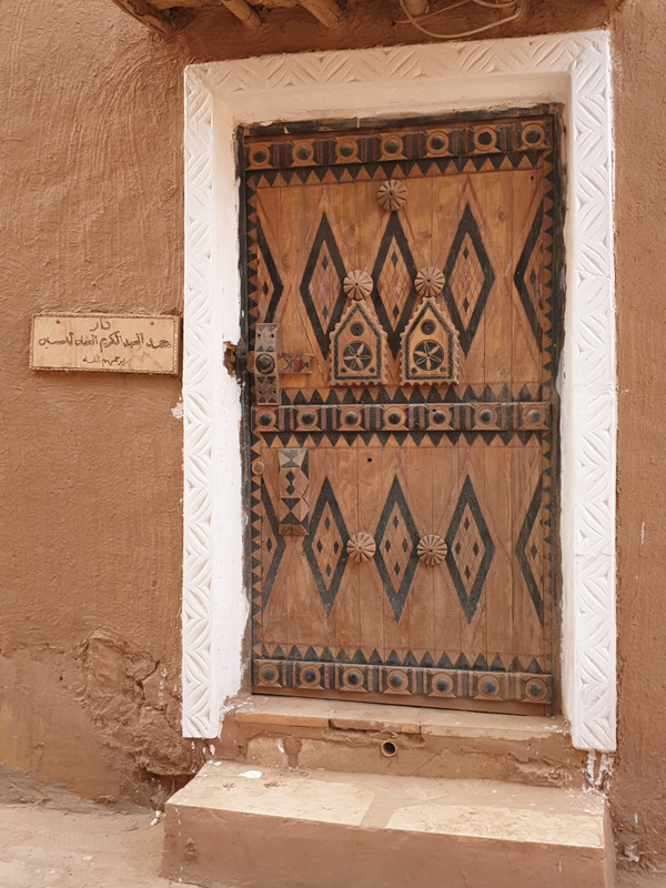 Old door in fort