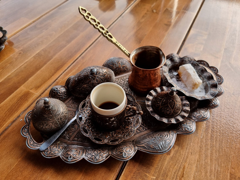 Macedonian coffee with delight
