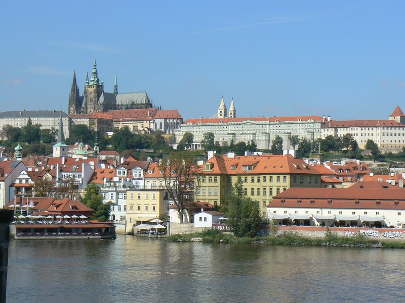 Prague from the river