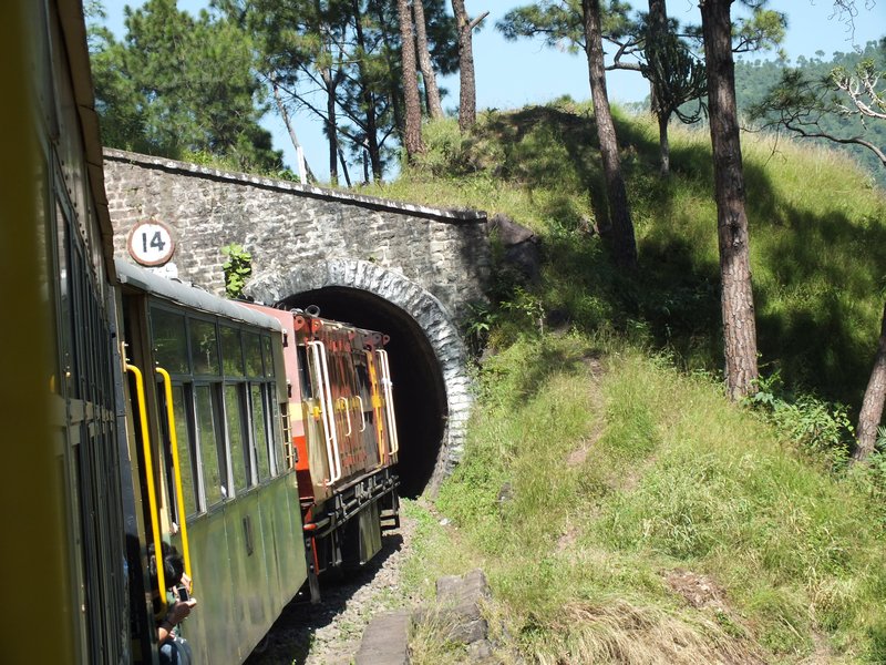 Toy train, tunnel 14 of 103