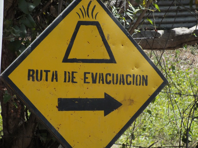 In case of eruption ...