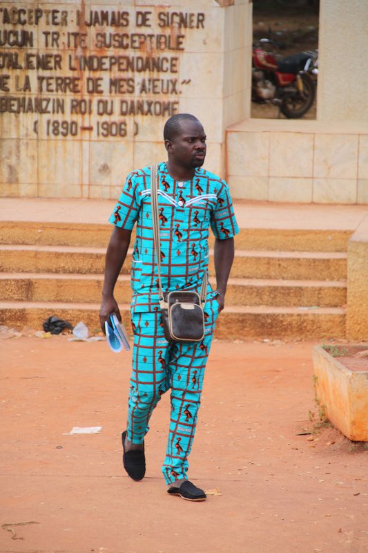 High fashion in Benin