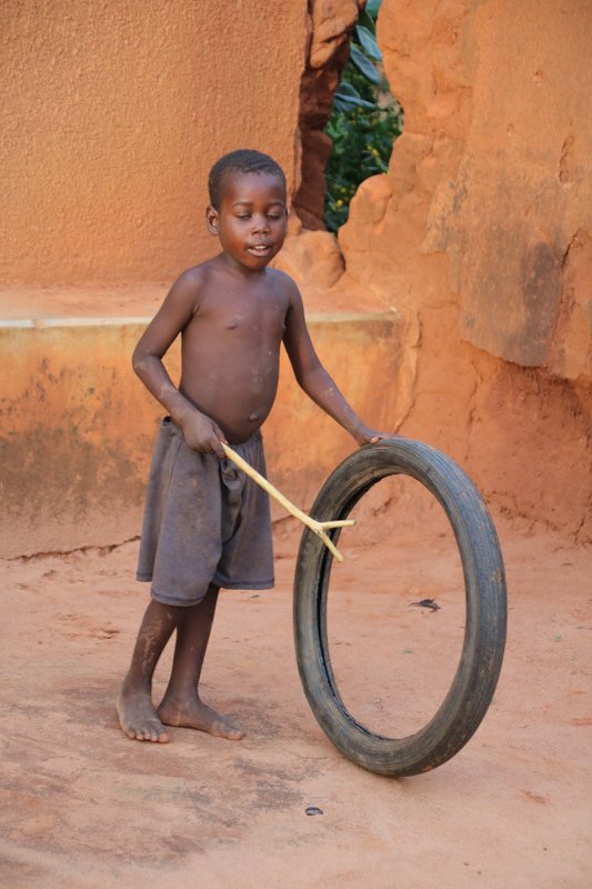 Togo village child
