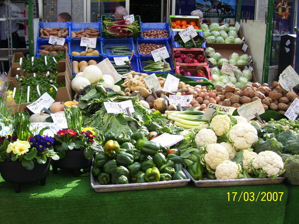 fresh vegetable for sale -Chappel market