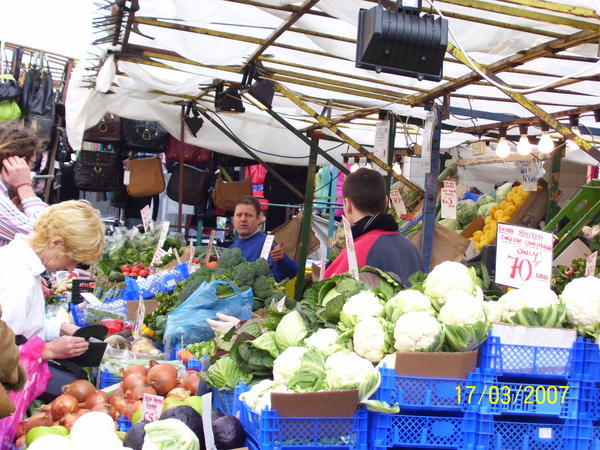 vegetable seller - Chappel market