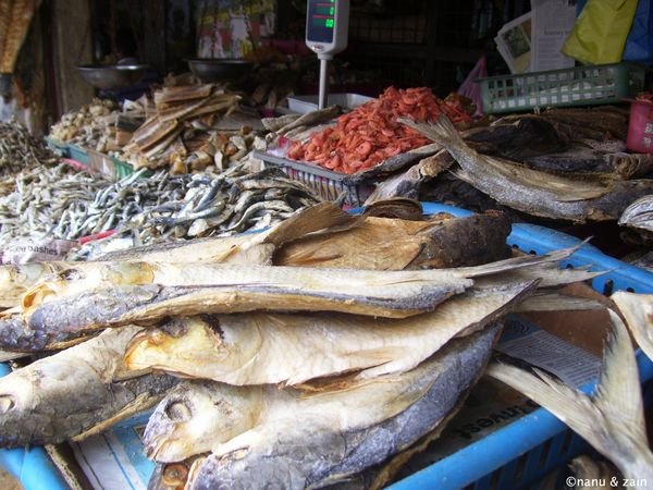 A dried fish stall - Negombo