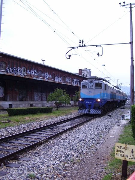A modern train - Rijeka