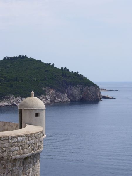 A view from the city wall - Dubrovnik