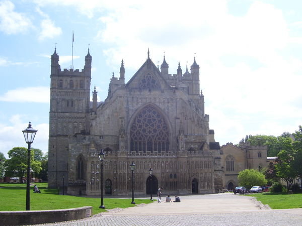 The majestic Exeter Cathedral