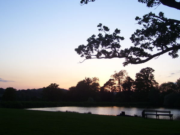 Picturesque view of Shrebrook Lake