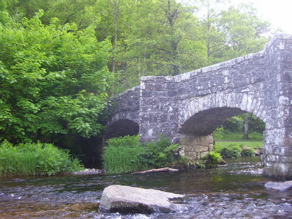 Fingle Bridge over the river Teign
