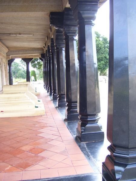 The mausoleum housing Tippu's tomb - Srirangapattana