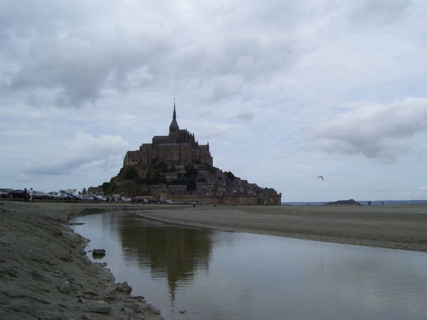 Overcast Mont Saint Michel