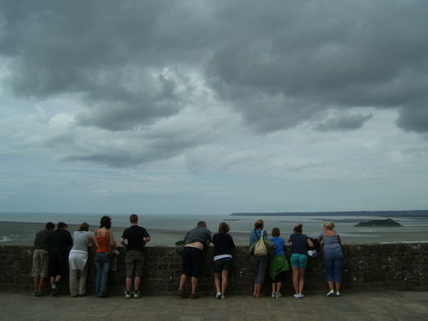 Furthest view of the island of Tombelaine - Mont Saint Michel