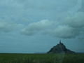 View from the car - Mont Saint Michel