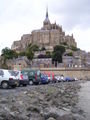 View on the way to Mont Saint Michel