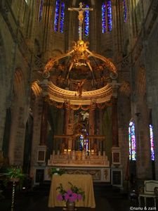 Inside of Saint Sauveur - Dinan