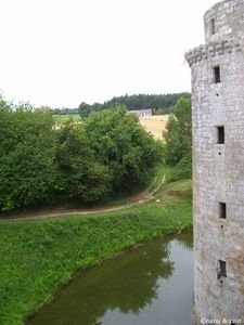 Tower of the castle La Hunaudaye