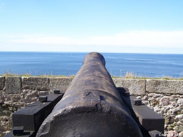The cannon - Fort La Latte 