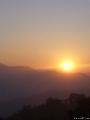 Sun Rise over Mountain Range - Tansen