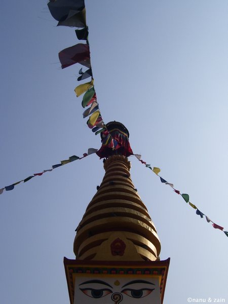 The temple of Swayambhunath