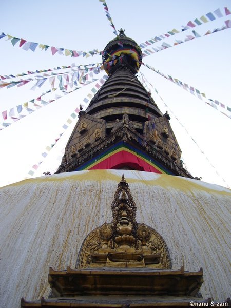 The temple of Swayambhunath