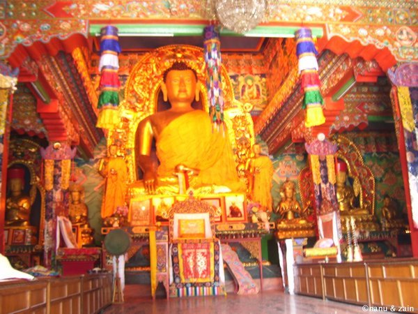 Enterior of a Buddhist monastery