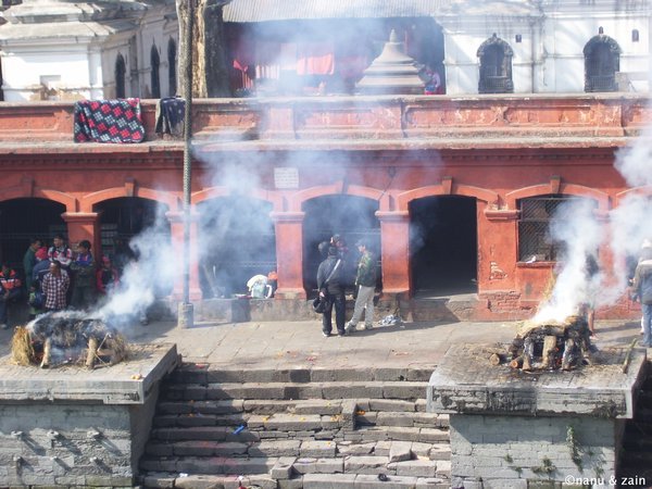 Cremation on the ghat