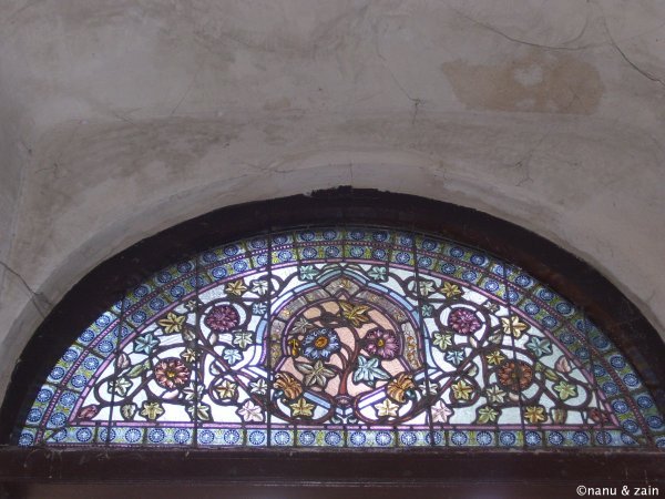 Window inside St. Mary's Church