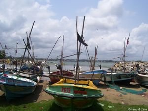 Fishing boats - Galle